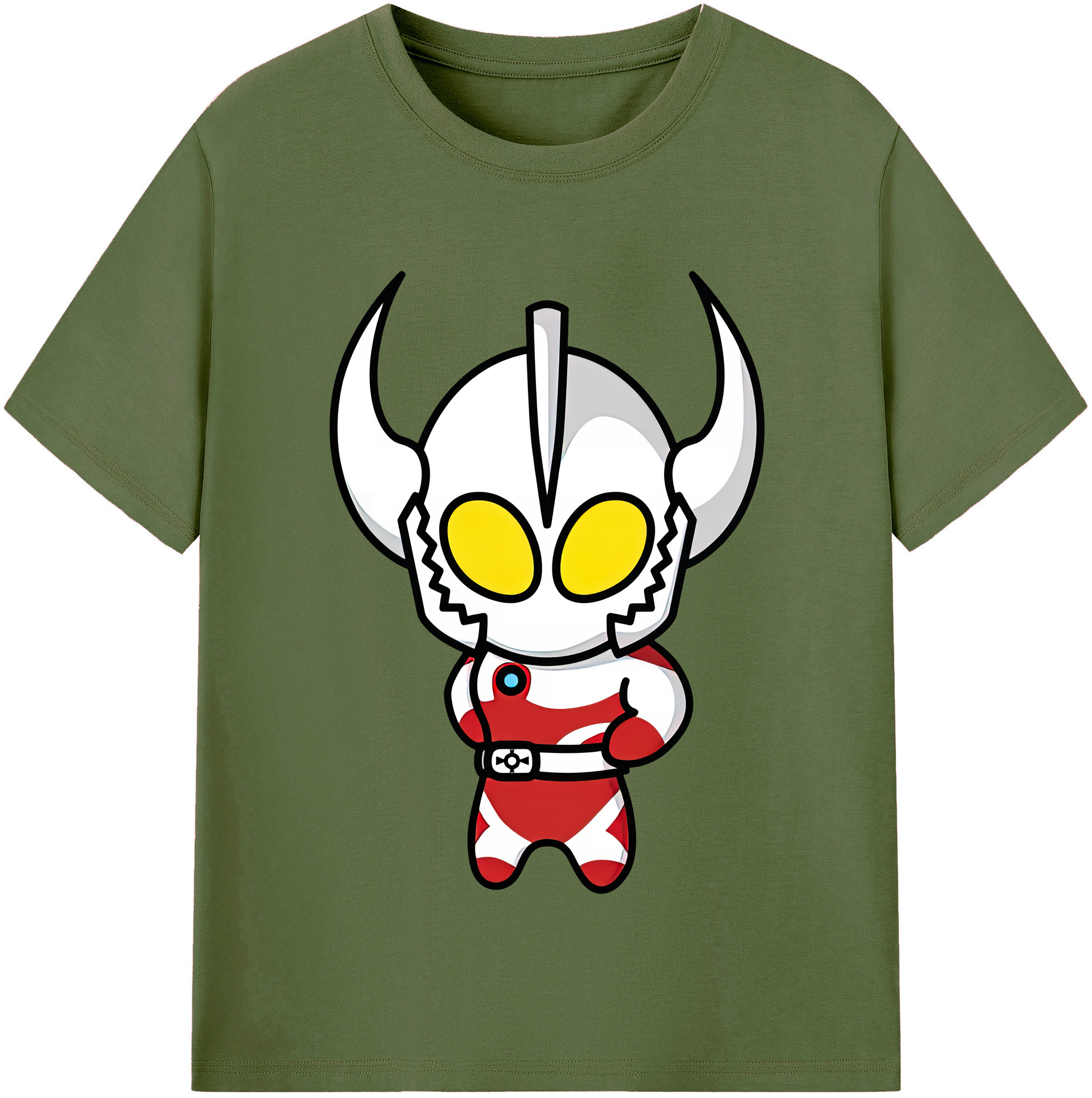 （画像用） ウルトラマン Ultraman 綿100％半袖Tシャツ（フロントプリント）